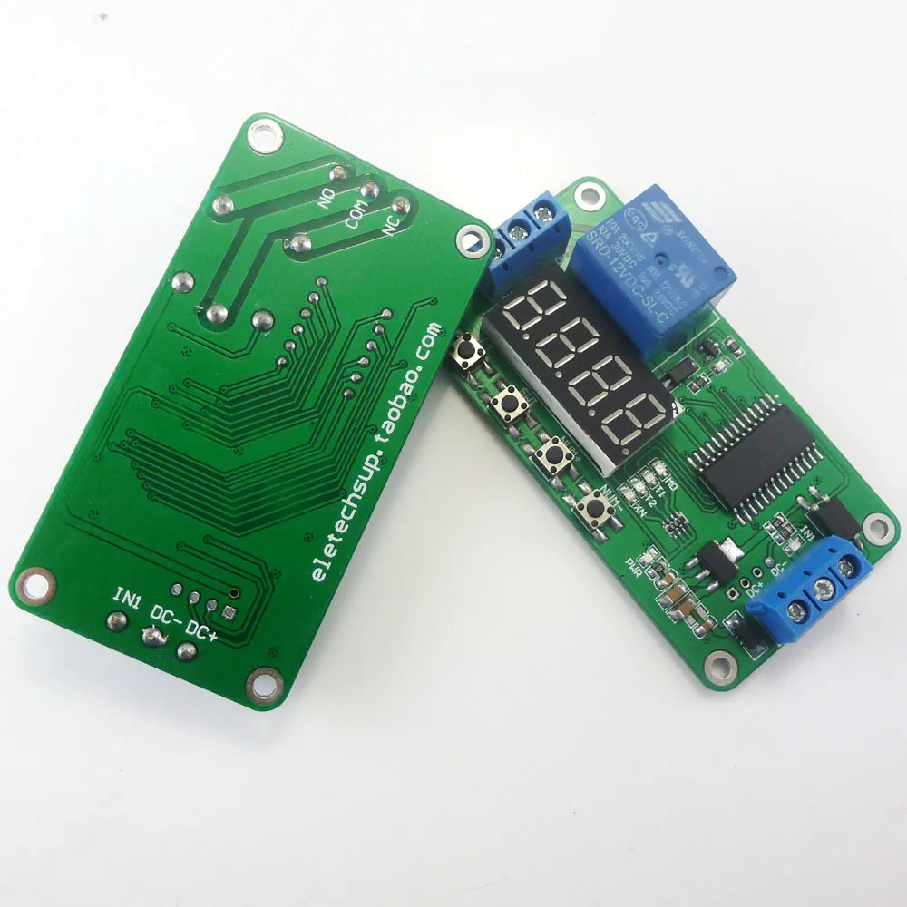 

2x DC 12V Digital Tube LED Home Battery Car Delay Relay Time Switch for Smart Motorcycle