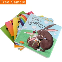 custom Custom Books Printing Hard Cover Coated Paper Printing Kids Children Board Book