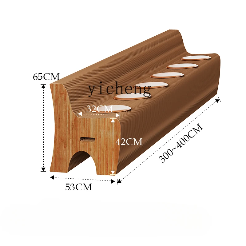 

Tqh Creative Folding Sofa Stool Clothing Store Card Holder Living Room Couch Organ Long Strip Shaped