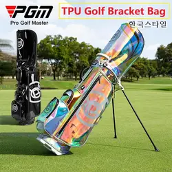 Pgm Women Golf Bracket Bags Colorful Golf Gun Pack Waterproof Lightweight Golf Standard Ball Bags Put All Sets Clubs Men Women