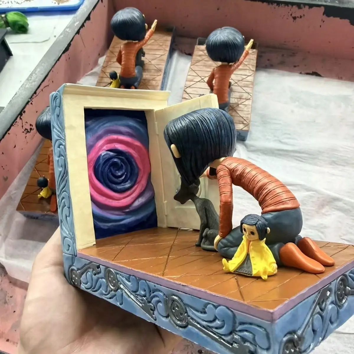 Coraline Actionfigur, 7 Zoll, Filmversion, gelber Regenmantel, Sammlerstück, PVC-Modell, Dekoration für Sammler, ideales Geschenk – Detail 13