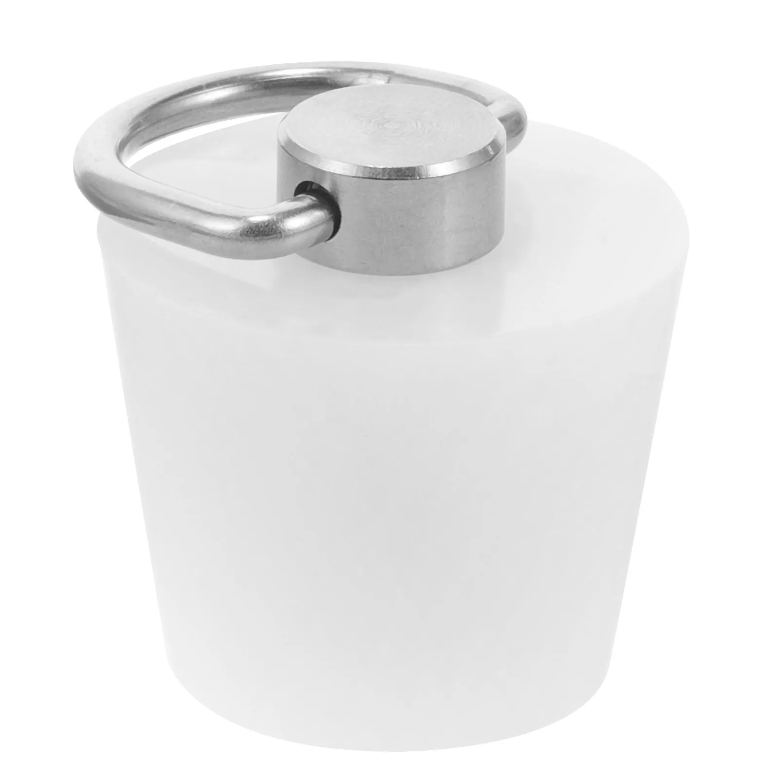 

Заглушка для раковины с цепочкой-вытяжкой, силиконовая заглушка для слива в ванне, универсальная, сменная, гладкая на ощупь, легкая