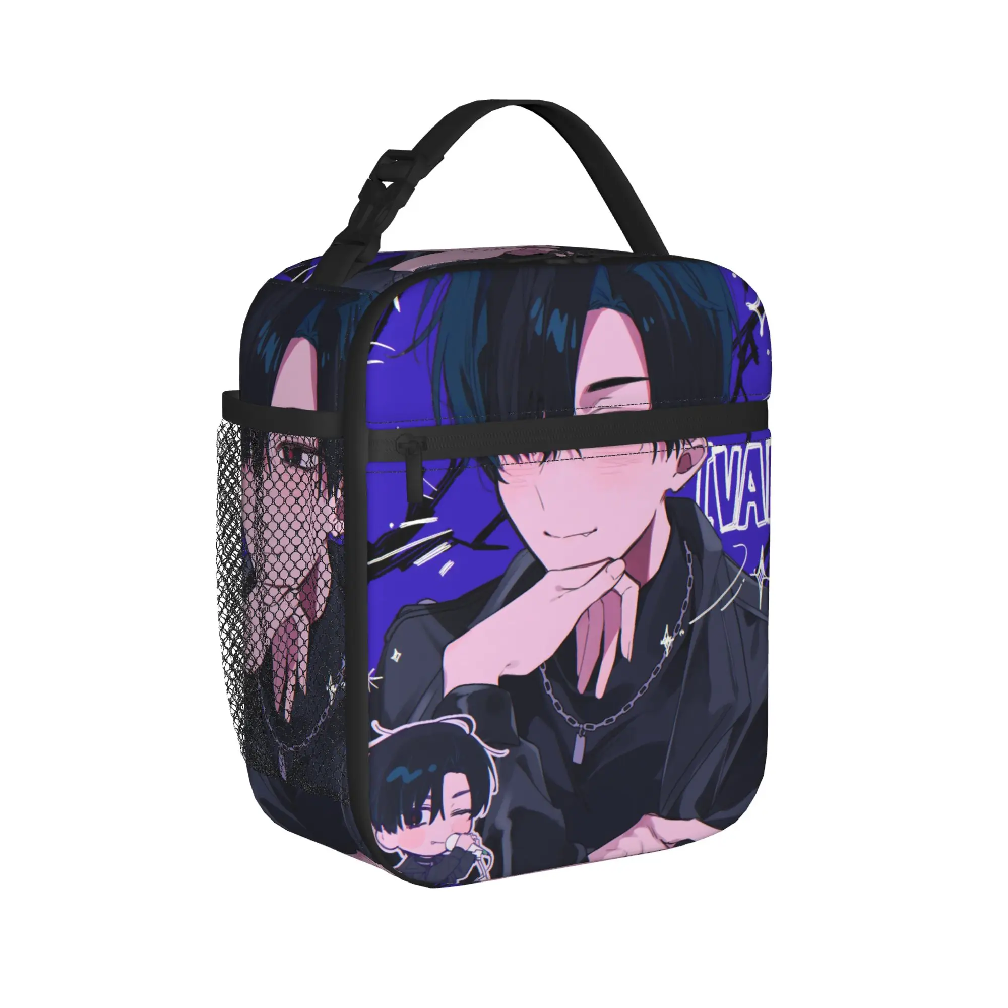 Aliens Stages Anime Thermal Insulated Lunch Bags for Picnic  Portable Food Bag Container Cooler Thermal Lunch Boxes