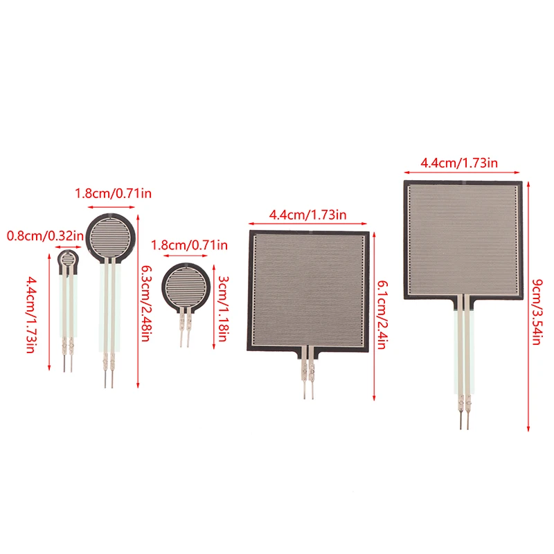 New! FSR400 FSR402 FSR406 Force Sensitive Resistor 0.5 Inch For Arduino Compatible Force Sensing Resistor