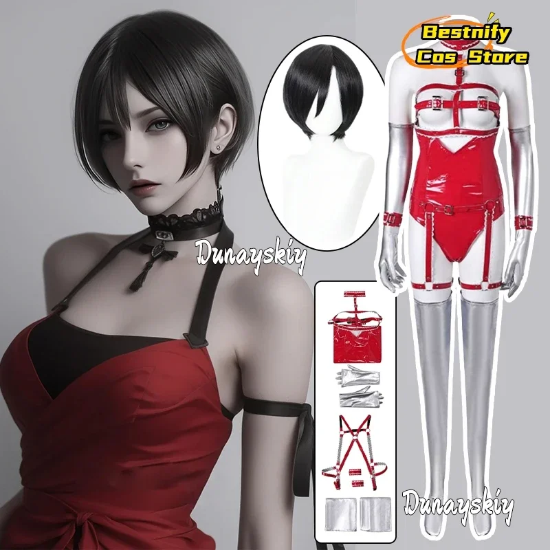 

CosplayFantasia Ada Wong Cosplay Sexy Lingerie Costume Resident 4 Remake Role-playing Outfit Disguise for Adult Women XS-XL