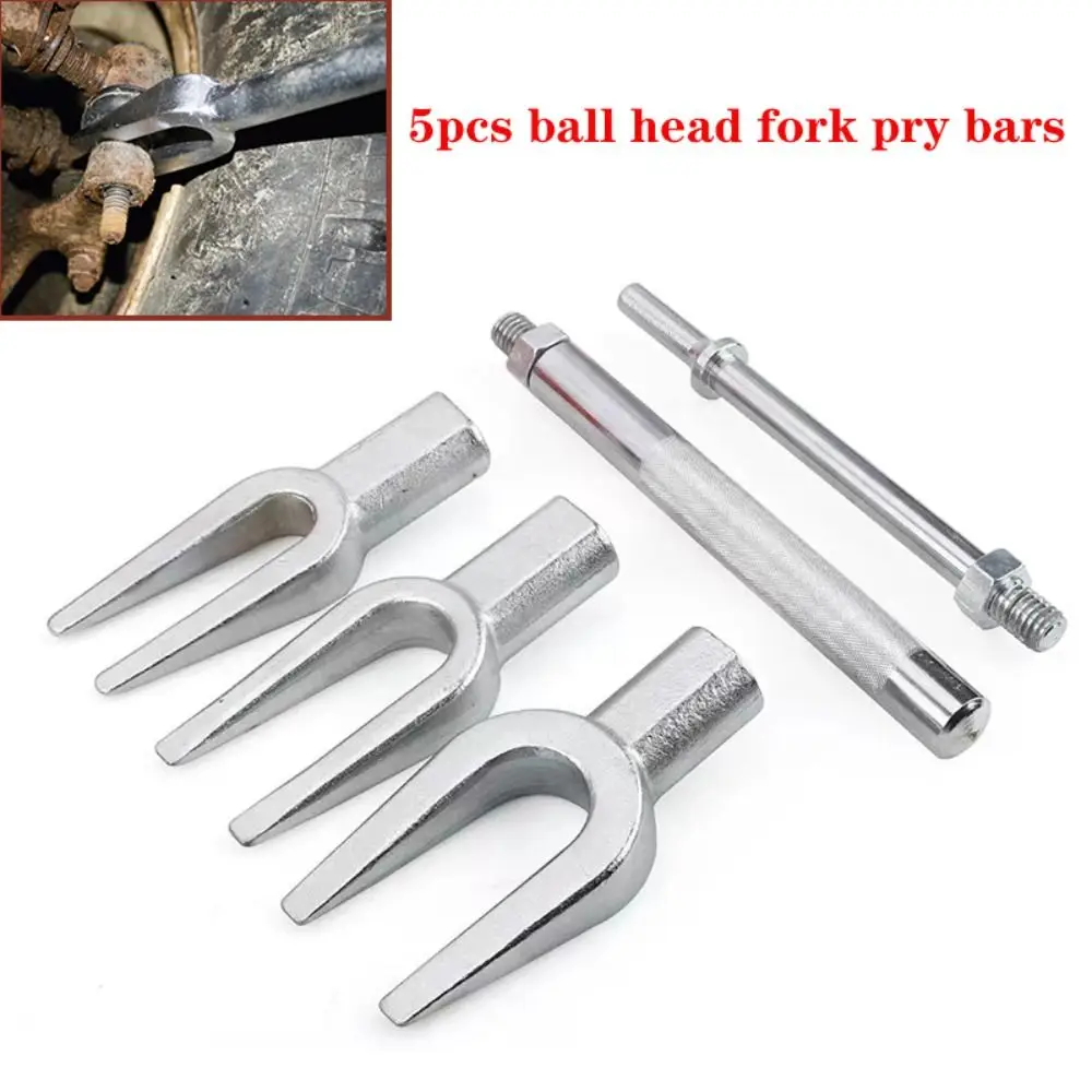 

5PCS/set Professional Grade Steering Arm Puller Precision Tools Durable Construction Ball Joint Remover Heavy Duty
