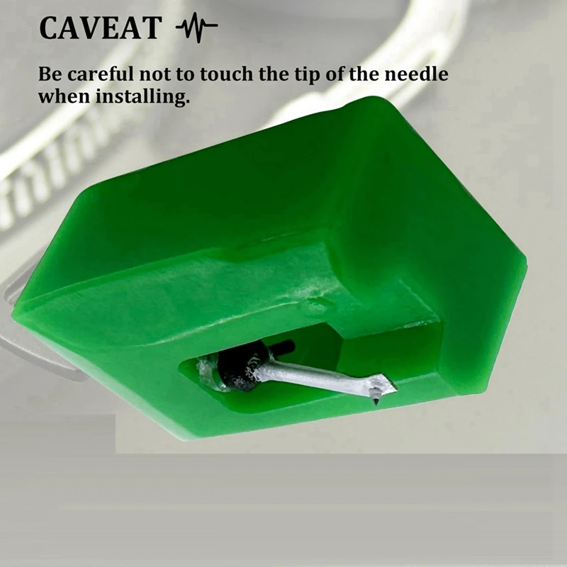 Stylus pengganti untuk Audio Technica AT95E ATN95E AT93 AT3400 AT3450 LP Phonograph aksesori meja putar