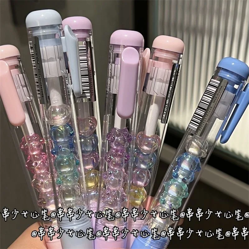 

1/3PCS Crystal Cat Claw Pen 0.5mm Retractable Ballpoint Pen Cute and Stylish Stress-Relief Pen Premium Water-Based Ink Pen
