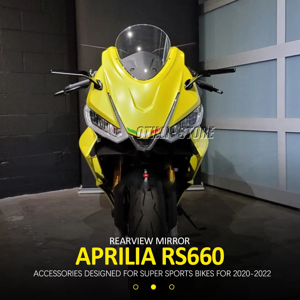 

Регулируемое вращающееся зеркало заднего вида для мотоцикла Aprilia RS660 / RSV4 2020