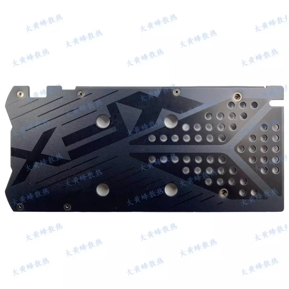 the Backplate for XFX RX570 RX580 2048SP Graphic Video Card