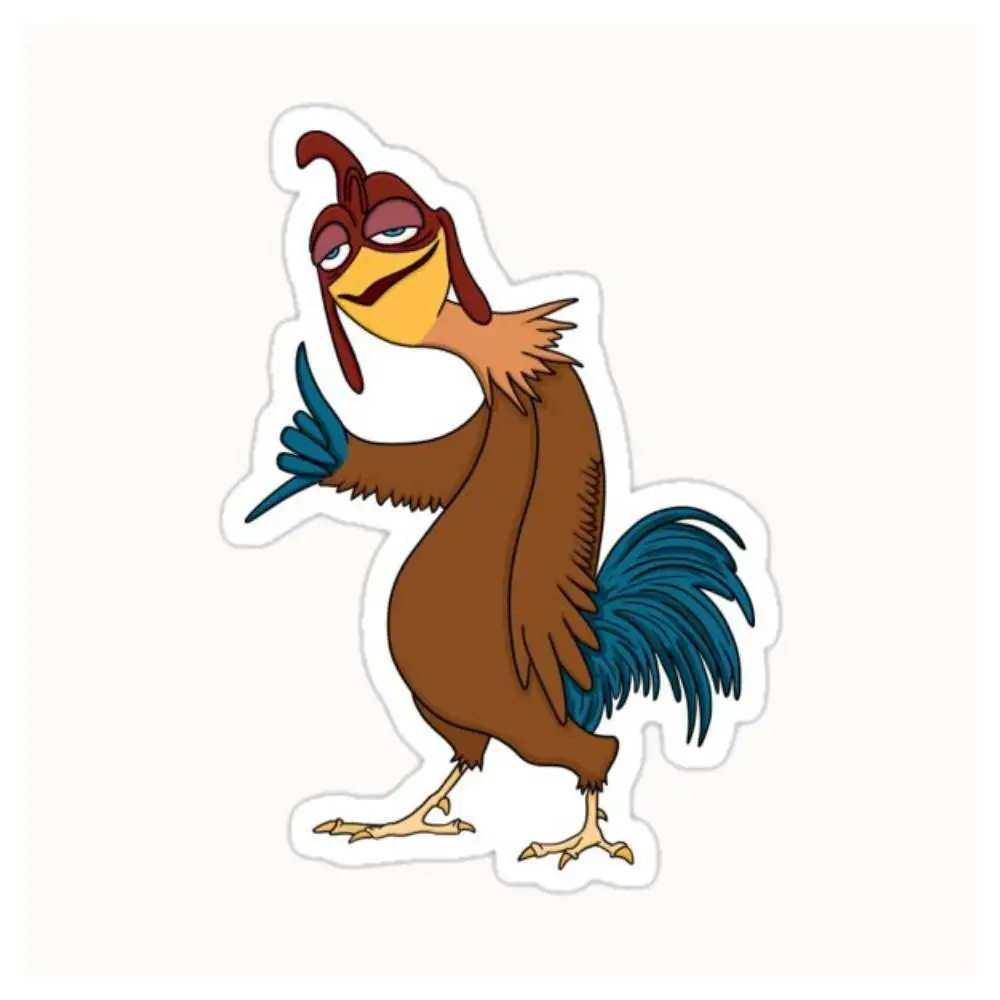 Chicken Joe Is A Vibe Waterproof Stickers For Decorating Car Windows Motorcycles And Computers.