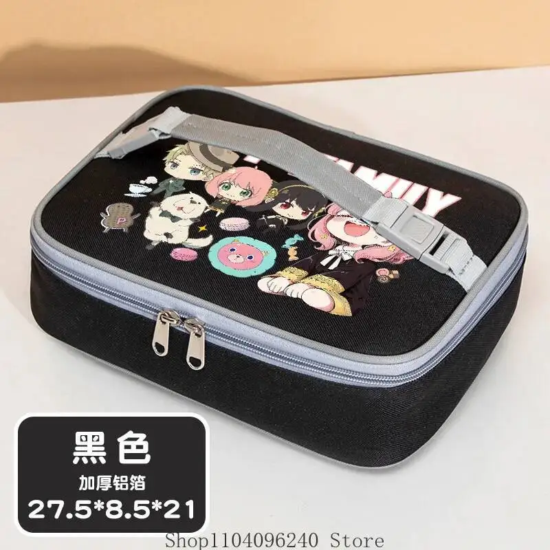 

Anime GAME Game SPY×FAMILY Anya Forger Anime Cosplay Box Lunch Bento Bags Thermal Insulation Bag