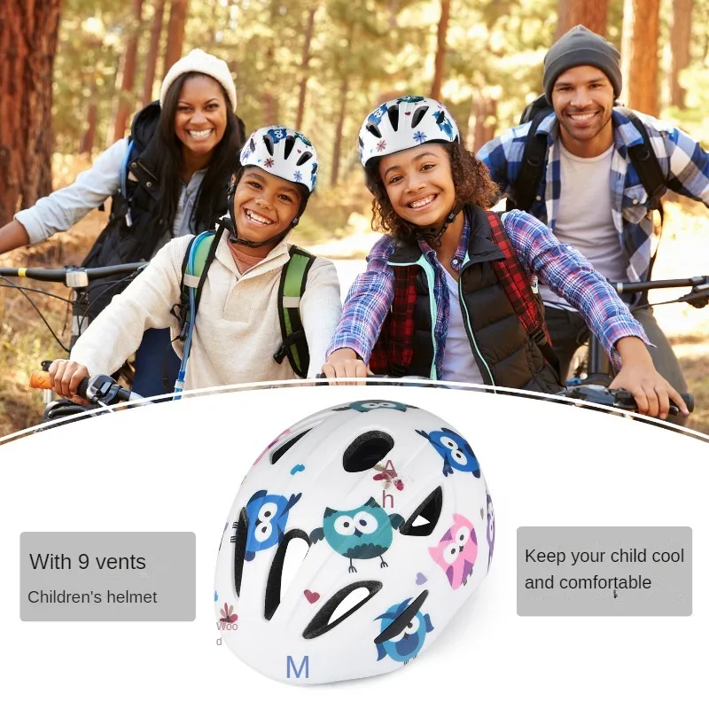 Children Bike Helmet Skateboard Skating Cycling Bicycle Riding Equipment Kid Bicycle Safety Helmet Protective Gear Helmets