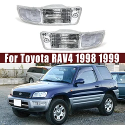 Car Front Bumper Fog Light Driving Lamp Daytime Fog Day Lights Lamp With Wire For Toyota RAV4 1998 1999 Assembly