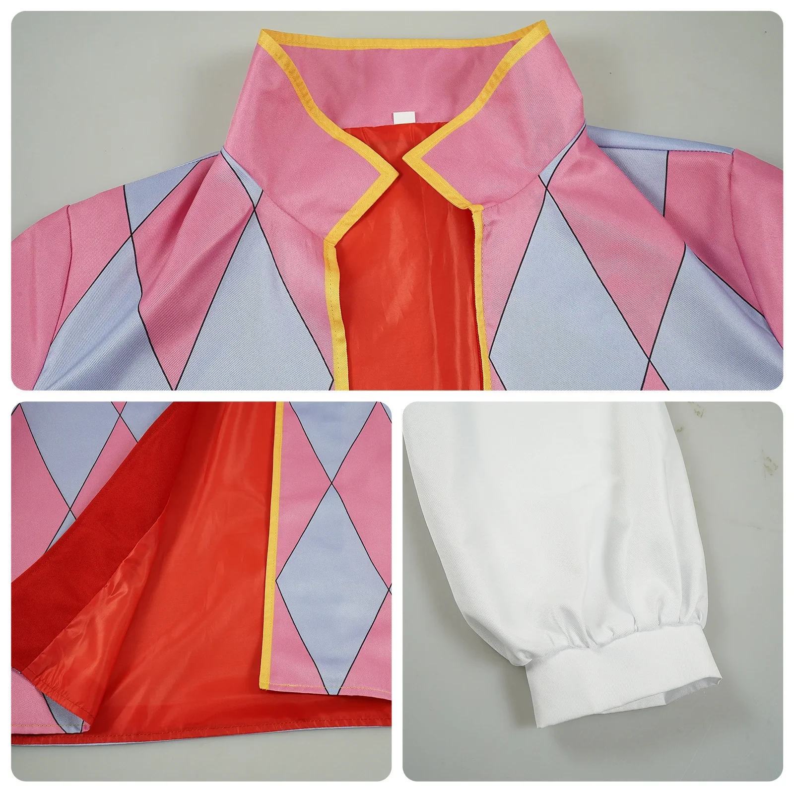 Howl Cosplay Costume Anime Full Set With Jacket Shirt Pants Necklace Earnings For Halloween Comic Con Big Size Howl Outfits view 6
