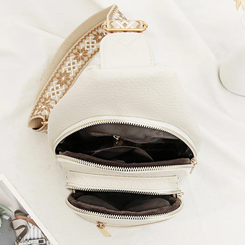 Borsa da donna di fascia alta 2025 nuova borsa da donna retrò elegante borsa a tracolla stampata piccola borsa a tracolla quadrata borsa sul petto