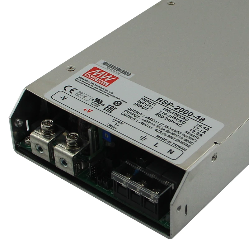 Mean Well RSP-2000-48 2000 W 48V Fonte de alimentação comutada 2000W LED Driver