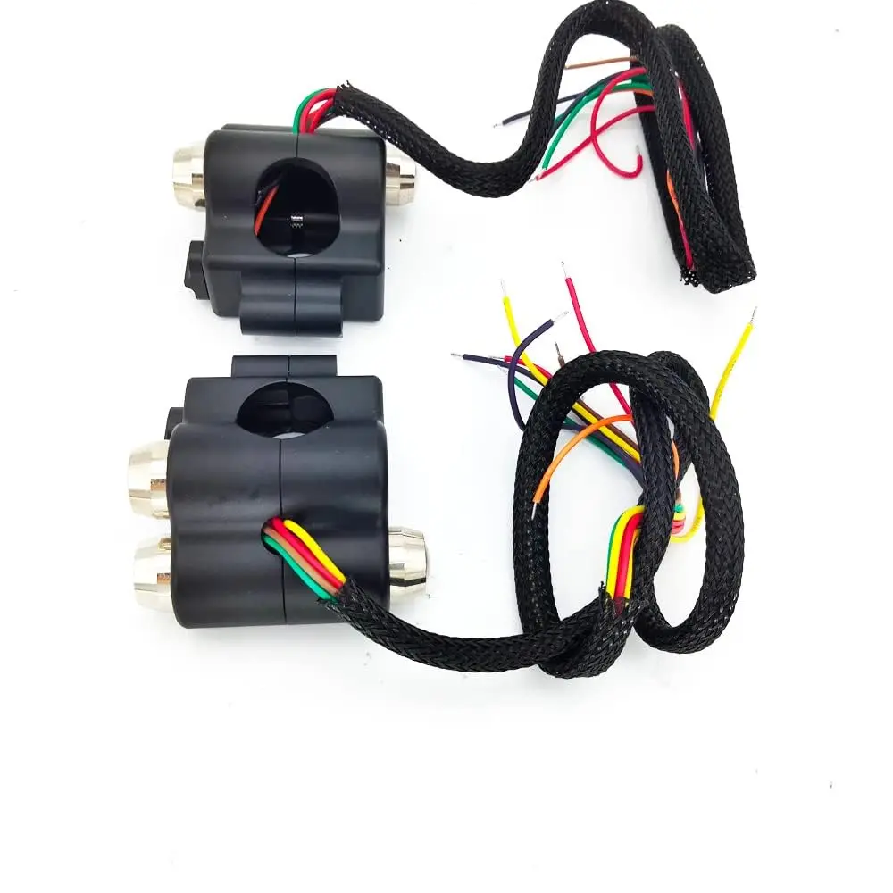 

Motorcycle Handlebar Switch Control 22mm Cnc Aluminum for Yamaha Etc.