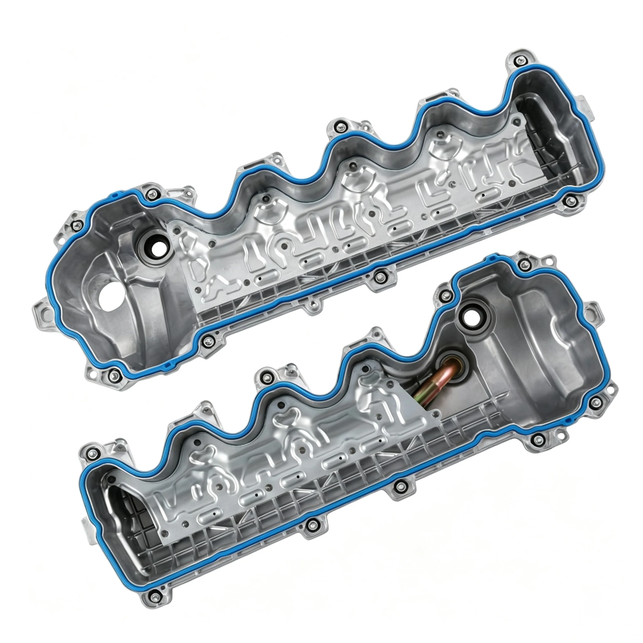 Aluminum Engine Valve Cover 9L1Z-6582-C 9L1Z-6582-D For Ford F150 F250 F350 Expedition Explorer Mustang Lincoln Navigator