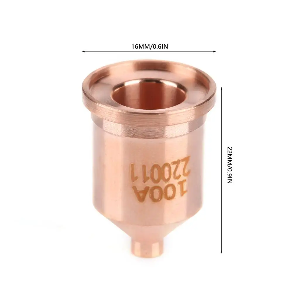 5Pcs 220011 Nozzle Tip 100A for 1000 1250 1650 Plasma Cutting Consumables