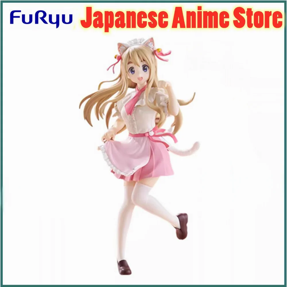 

Original Genuine FuRyu Trio-Try-iT K-ON 21cm Kotobuki Tsumugi Anime Figure Action Figurine Model Figuarts Collector Toys