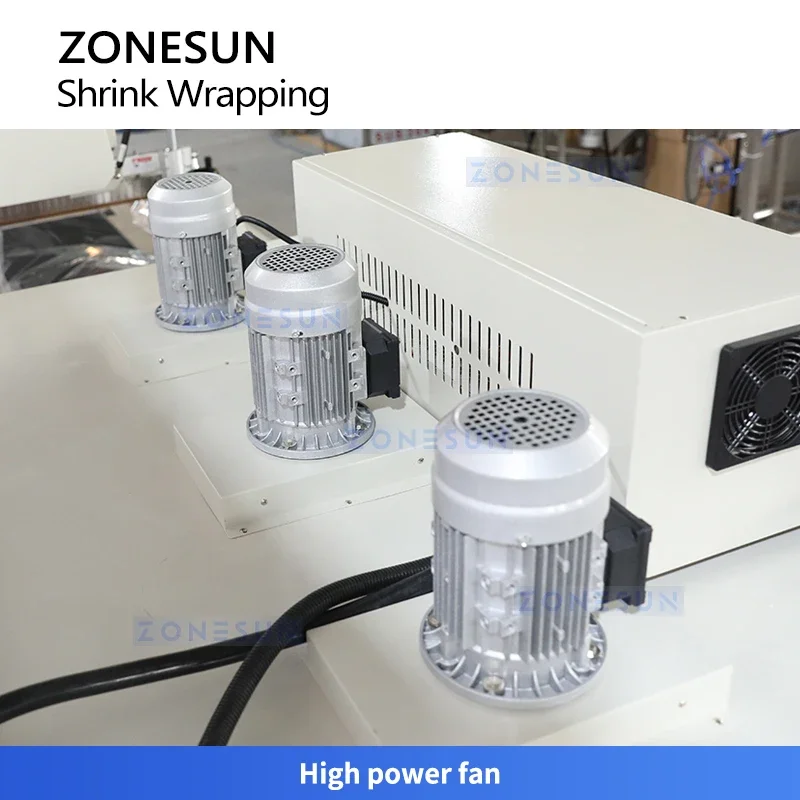 ZONESUN ZS-SPL6 Automatic Heat Shrink Tunnel Shrink Wrap Packaging Machine  for Business and Industrial Use view 6