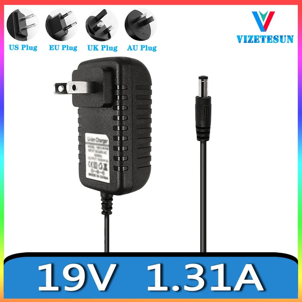 19V 1.31A LCD Power Adapter DC 5.5 * 2.1MM DC Stabilized Voltage Power Cord