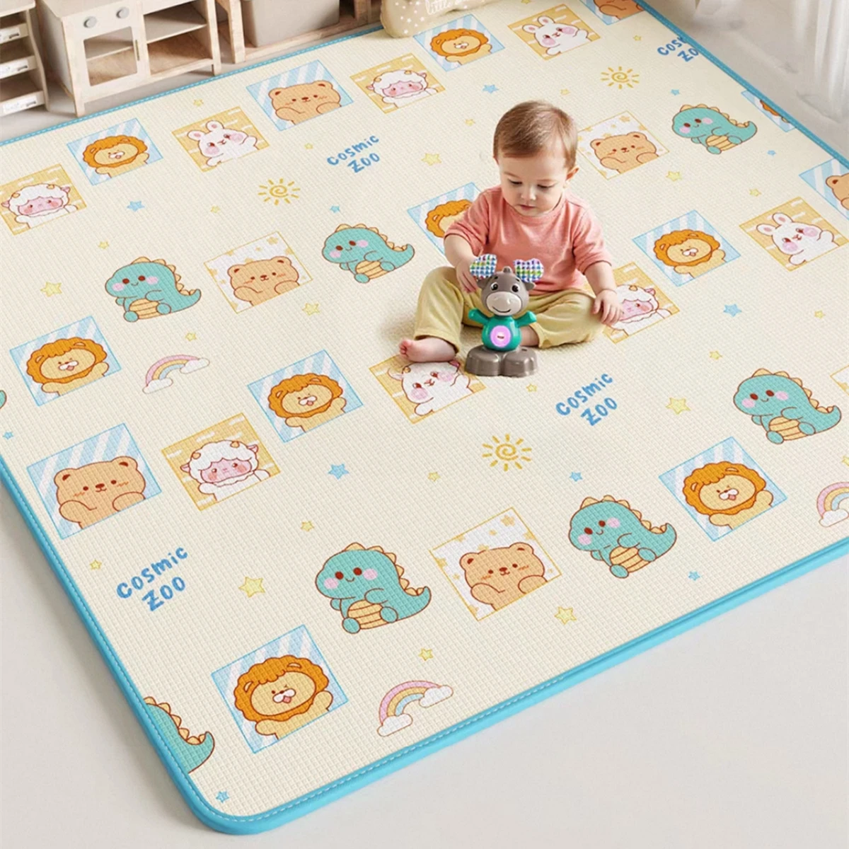 

Утолщенные детские игровые коврики для ползания, удобные нетоксичные детские игровые коврики для занятий в тренажерном зале, детский защитный коврик, коврик