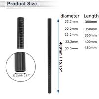X Autohaux Bike Seat Posts 22.2x300mm 350mm 400mm 450mm Lightweight Saddle Post Seat Tube Red Aluminum Alloy