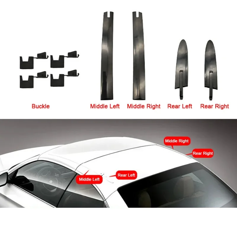 For BMW M3 M4 4 Series E93 F33 F83 420 425 430 Car Left / Right Hinge Covers Roof Convertible Trim strip Accessories