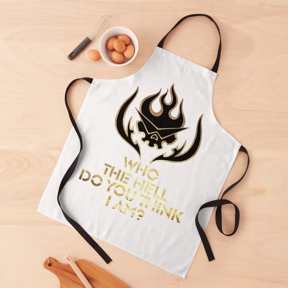 

Kamina - Tengen Toppa Gurren Lagann Apron Kitchen Supplies Chef jacket men kitchen clothes For Women Kitchen Apron