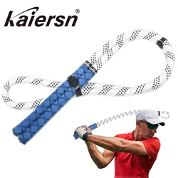 Golf Swing Training Rope Golf Swing Trainer portatile per regali di compleanno Golf Club Swing Practice Rope per gli amanti del golfista principiante