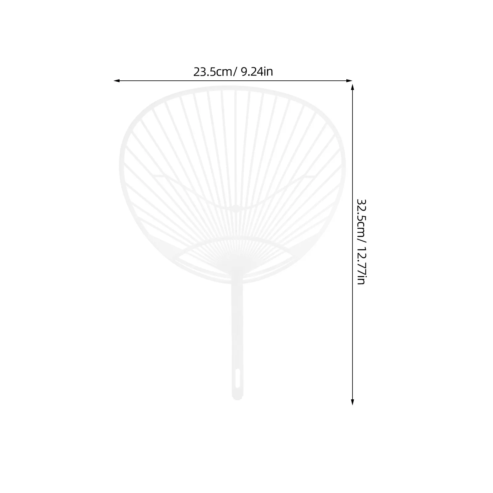 طقم مروحة DIY 20 قطعة إطار مروحة يدوية على الطراز الياباني لمراوح الورق مستلزمات صناعة الحرف اليدوية مجموعة مروحة يدوية بيضاء