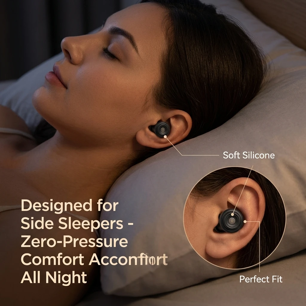 Noise Canceling Earplugs for Sleeping Zhuochen Soft Filter Earplugs Sound Blocking Noise Reduction for Snoring Comfort