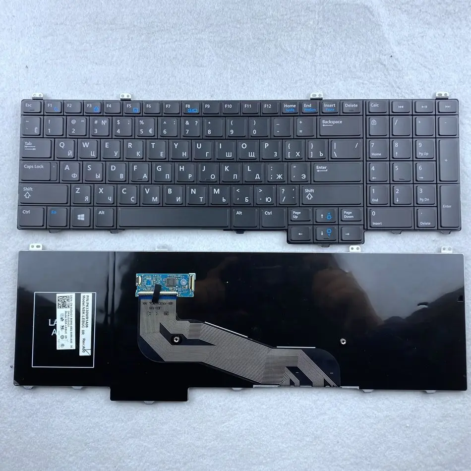 

Клавиатура для ноутбука XIN-Russian-US для DELL Latitude 15 5000 E5540 без подсветки и указателя