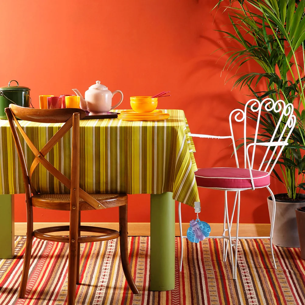 8 個の合金テーブルクロスクリップ絶妙なデザイン防風テーブルクロスウェイトテーブルクロス装飾パーティーの記念品