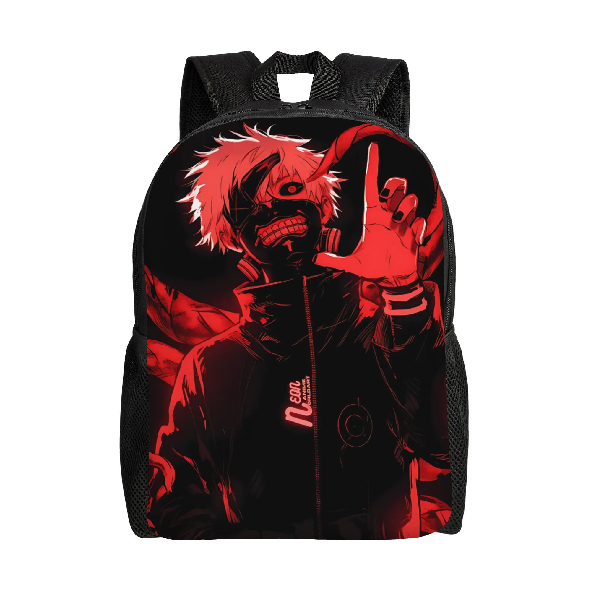 Fashion Halloween Tokyo Ghoul Kaneki Backpacks Its Bag  mochila Journey Sturdy Shoulder Rucksack