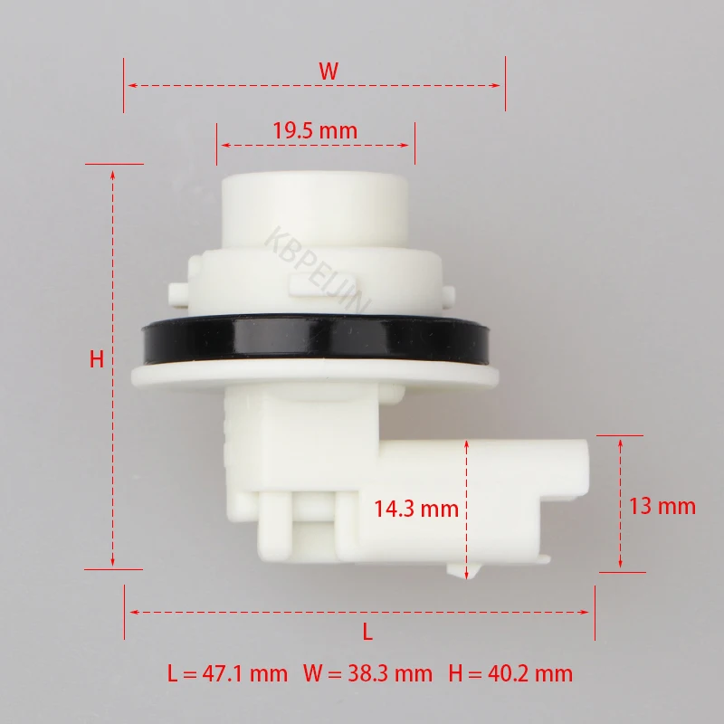 1Pcs 31265953 For Ford Kuga Volvo XC60 Rear Fog Light P21W Bulb Lamp Holder Socket 2Pin Accessories