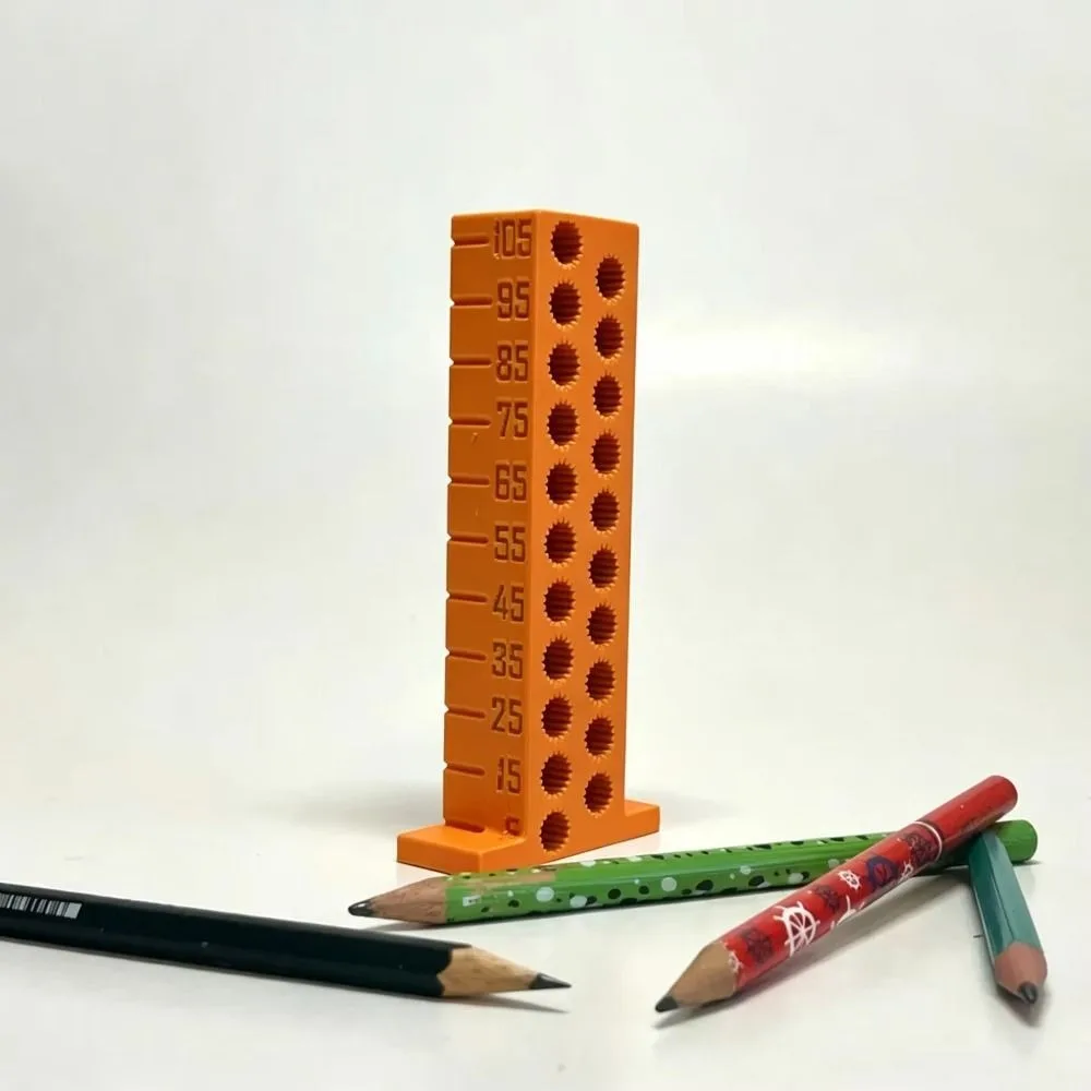 3D Printed Woodworking Measuring Tool 5-105mm Precision Height Marking Gauge Durable DIY Line Drawing Locator