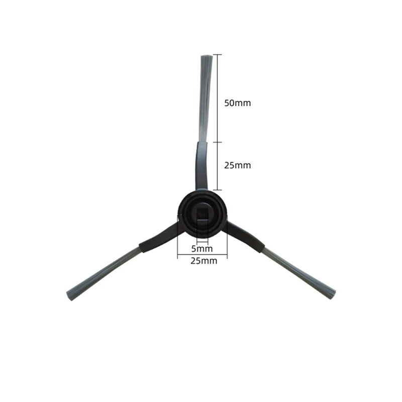 فرشاة جانبية دوارة ممسحة فلتر Hepa لـ VIOMI Alpha 2 Pro / V5 Pro/ V5 VXVC15-JCB-1 VXVC16-JC VXVC23 ملحقات المكانس