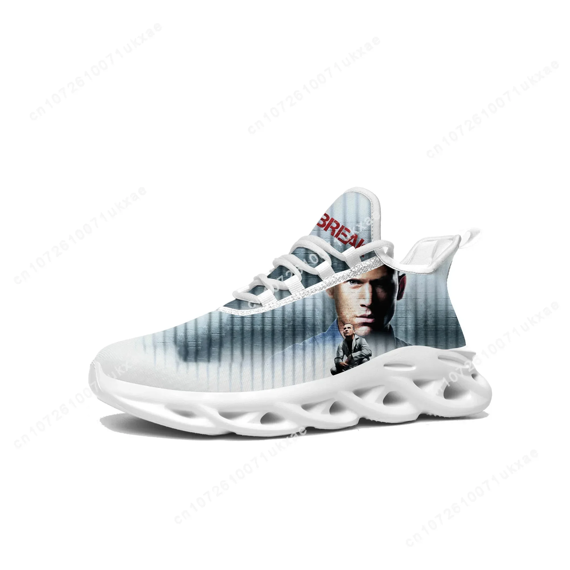 Prison Break Flats Sneakers Mens Womens Sports Running Shoes High Quality Sneaker Lace Up Mesh Footwear custom made Shoe