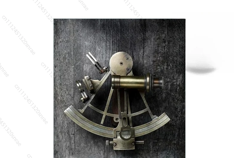 

Brass Captain Antique 8-inch Ocean Sextant Ship Deck Hatch Black Decoration/Stern