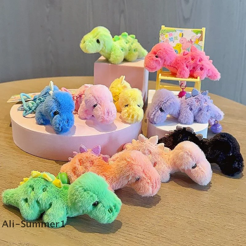 

【E】Снежный дракон, фиолетовый дракон, розовый дракон, кулон в виде животного, брелок для ключей, сумка, плюшевая подвеска, аксессуары, куклы, кулон, подарки