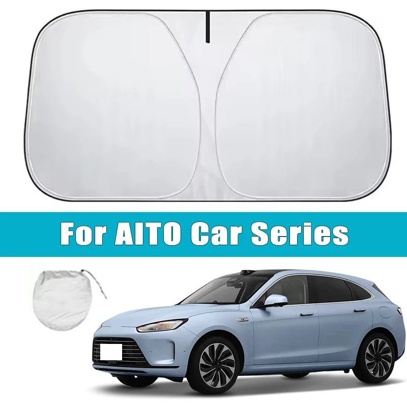 Car Windshield Sunshade for AITO M5 M6 M7 M8 M9 Ultra EV Max Front Window Sun Shade Heat Insulation Auto Accessories