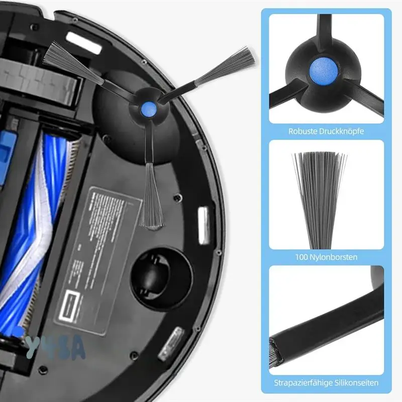 

Comprehensive Accessory Collection For Ecovacs Deebot T30 Omni / T30 Pro Omni, Robot Vacuum Maintenance Kit-Y48A