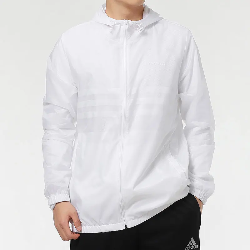 

Adidas Authentic NEO Весенняя новая мужская белая спортивная куртка с капюшоном GP5696