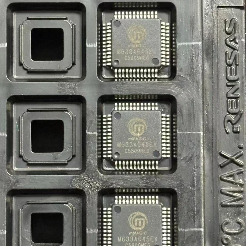 MG33A045EV ARM Cortex-M0 32-Bit MCU, 40MHz, 256KB Flash, 48KB RAM, LQFP-80