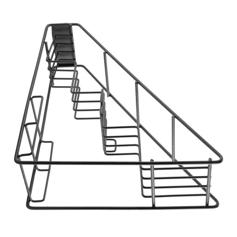 2025 Hot Style 2X 4 Bottle Wire Diplay Rack/Monin Syrup Rack Coffee Storage Rack Multifunction Milk Tea Cup Rack Display