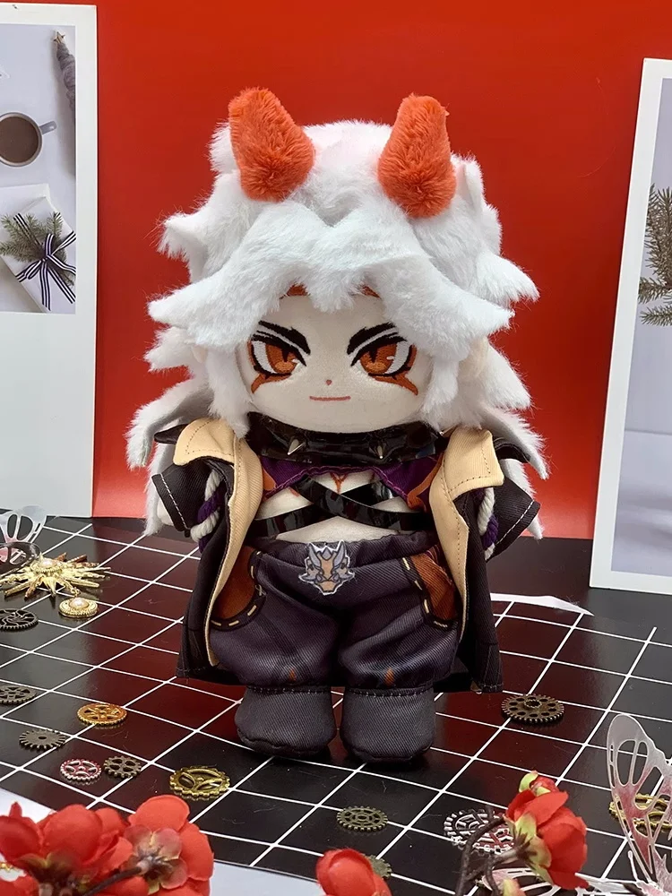 

Anime Arataki Itto Genshin Impact 20cm Plush Dolls Toy Change Clothes Cosplay a7177 Kids Gift