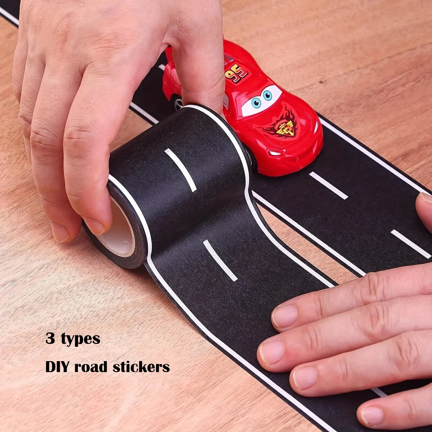 

Многоразовые дорожные наклейки в мультяшном стиле для декора вечеринок и гонок